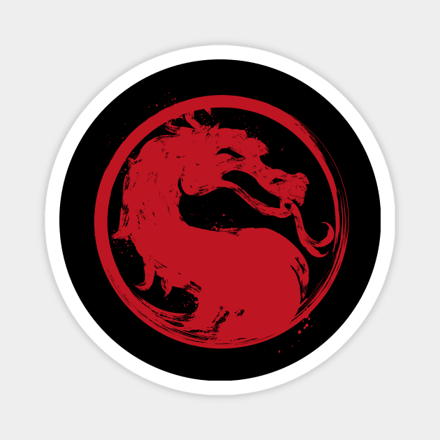 Mortal Symbol Magnet by DrMonekers